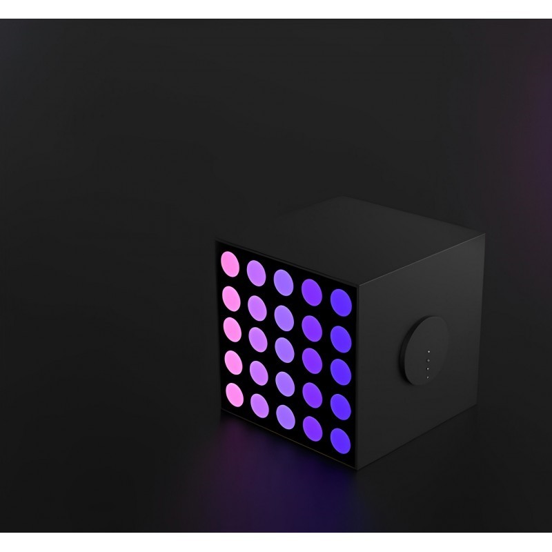 Lampa inteligenta LED YEELIGHT Cube-Matrix Smart Lamp, compatibilila cu Matter, Apple Homekit, Google Assistant