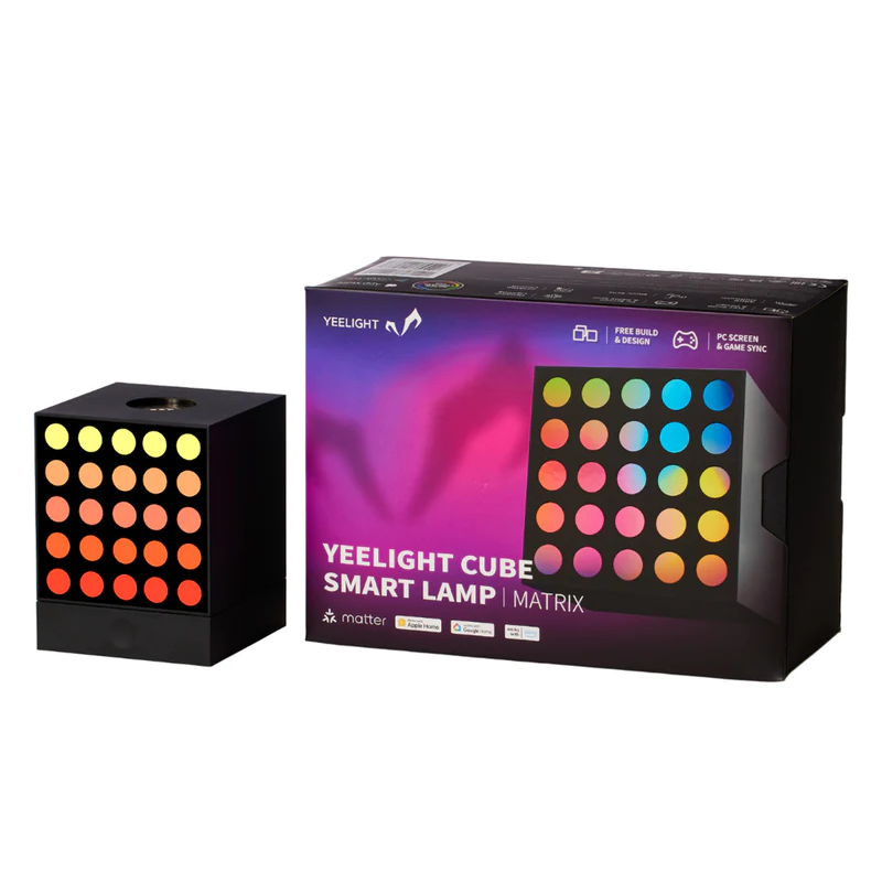 Poze Extensie Lampa inteligenta LED YEELIGHT Cube-Matrix Smart Lamp, compatibilila cu Matter, Apple Homekit, Google Assistant