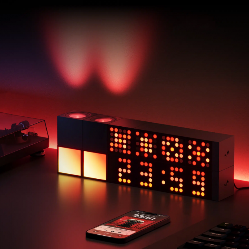 Poze Extensie Lampa inteligenta LED YEELIGHT Cube-Matrix Smart Lamp, compatibilila cu Matter, Apple Homekit, Google Assistant
