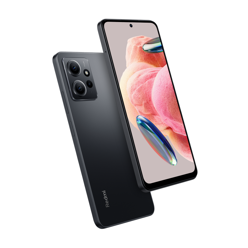 Poze Telefon Redmi Note 12, 6GB RAM, 128GB ROM, Onyx Black, Dual Sim, Camera Tripla 50 MP, procesor Qualcomm SM6225 Snapdragon 685