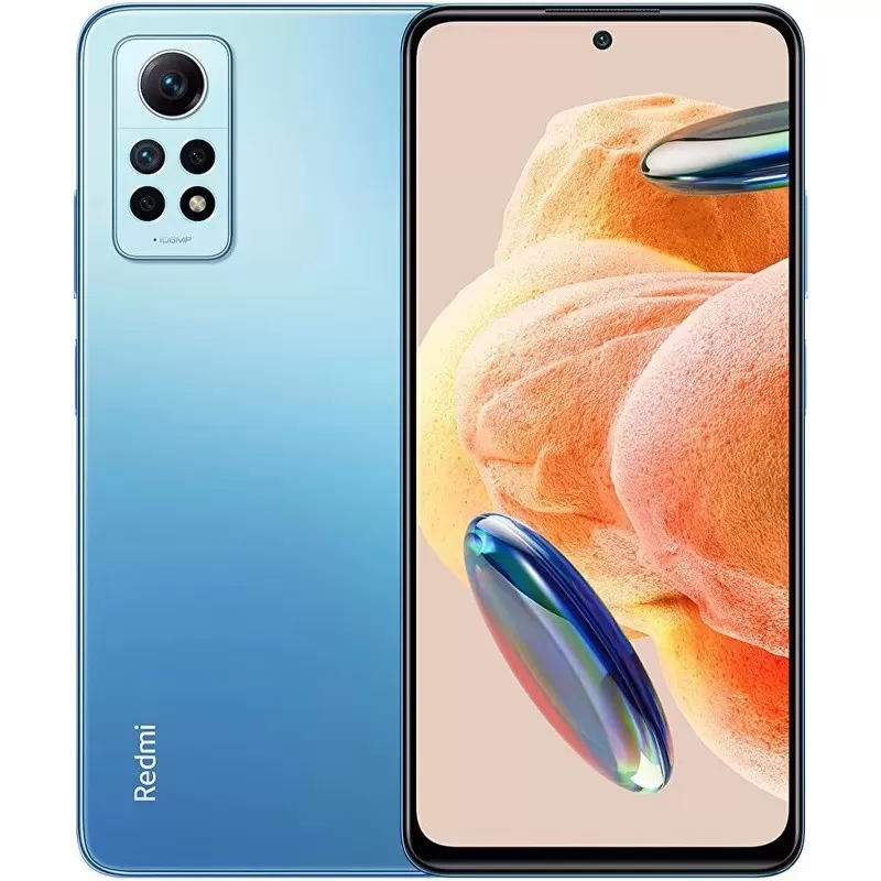 Telefon mobil Redmi Note 12 Pro, 4G, 8GB RAM, 256GB ROM, Star Blue, Dual Sim, Camera Quad 108 MP, procesor Snapdragon 732G