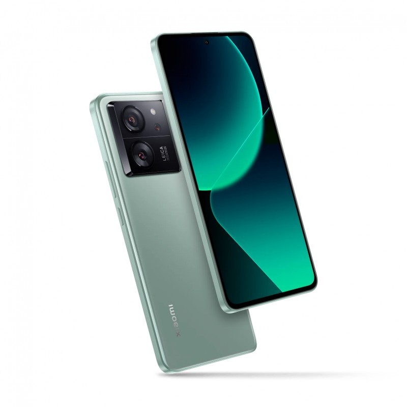 Poze Telefon mobil Xiaomi 13T, 12GB RAM, 256GB, Meadow Green, Dual SIM, Camera tripla: 50MP, procesor Mediatek Dimensity 8200 Ultra