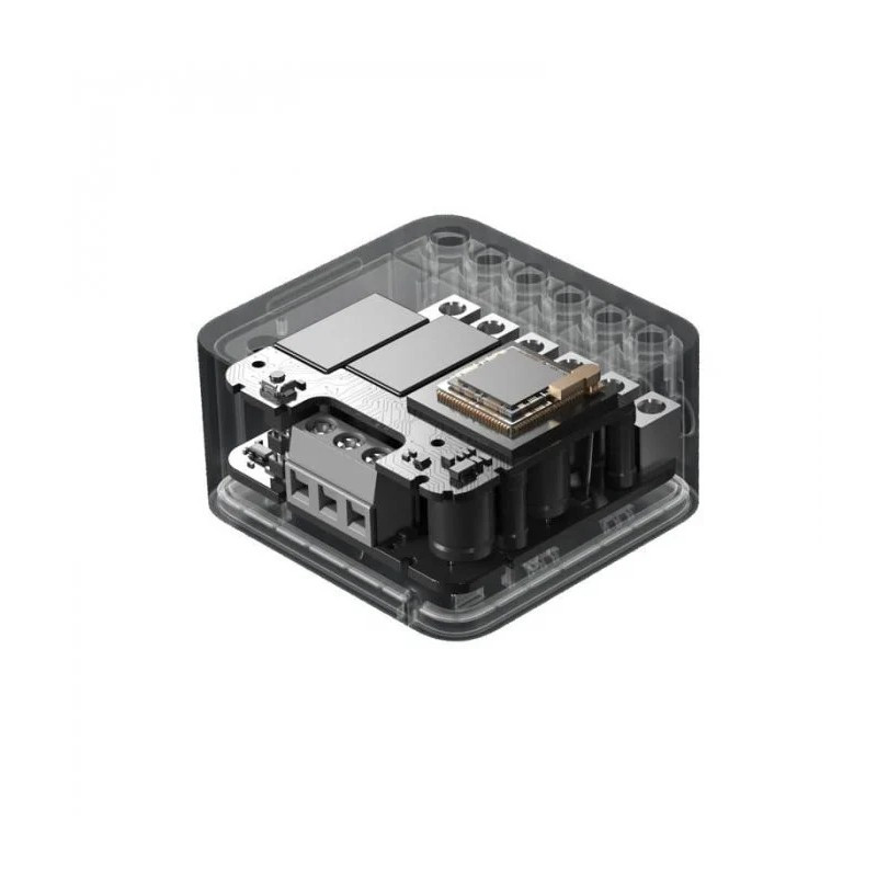 Poze Releu 2 canale Aqara Dual Relay Module T2 cu contor de putere si functie interblocare pentru motoare