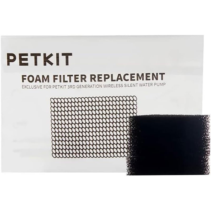 Poze Set 15 filtre fantana apa PETKIT Wireless Pump Water Fountain Filter Foam pentru Eversweet 3 Pro , Solo 2, Solo SE