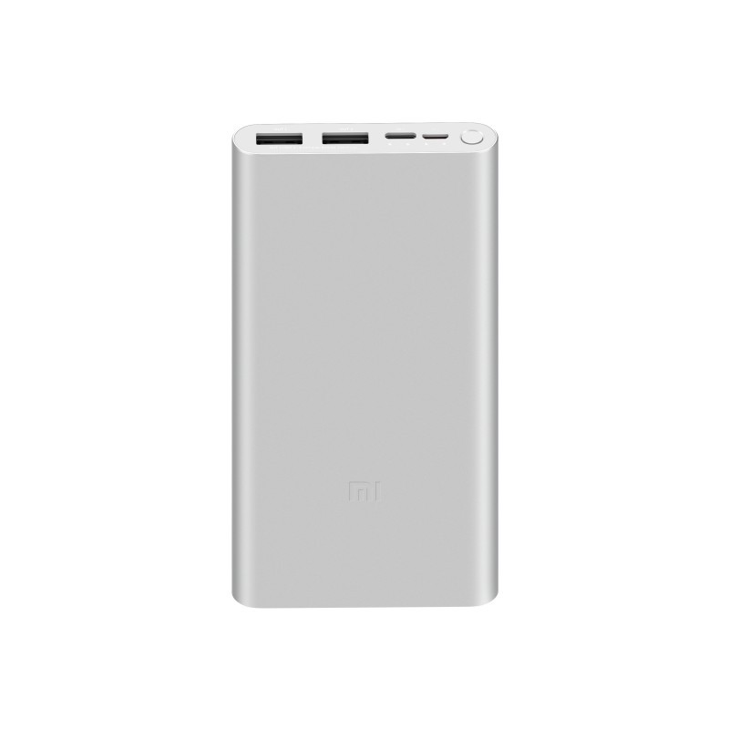 Baterie externa Xiaomi Mi Power Bank 3 10000mAh Fast Charge 18W Argintiu