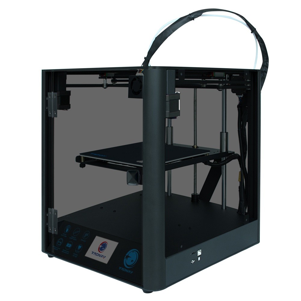 Imprimanta 3D TRONXY D01, lumini LED, extruder titan, structura Core XY Accesorii imagine noua