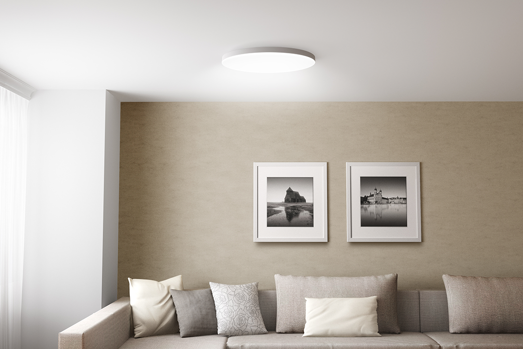 Poze Plafoniera Xiaomi Mi LED Ceiling Light Smart, 45W, 3100 lm, Wi-Fi, Bluetooth, control prin aplicatie