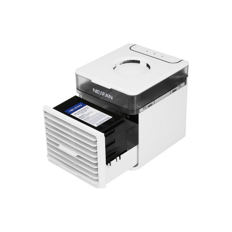 Poze Mini Racitor aer portabil Nexfan Air Cooler cu functii racire, umidificare si purificare aer Alb