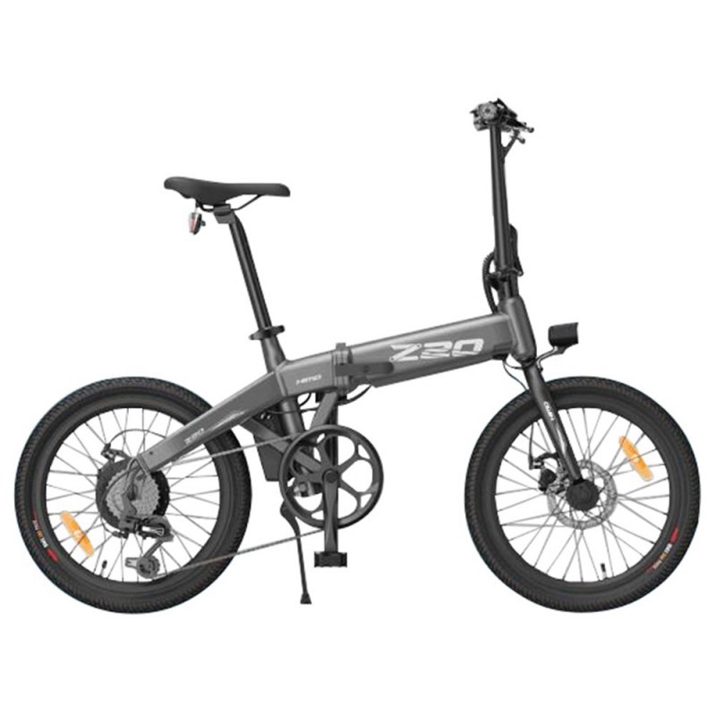 Bicicleta electrica pliabila HIMO Z20, Roti 20”, Motor 250W, Autonomie pana la 50-80 Km, Viteza maxima 25Km/h, Gri geekmall.ro/