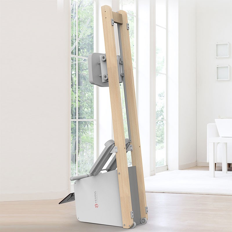 Poze Aparat de vaslit magnetic YESOUL Rowing Machine R10E, White, greutate maxima utilizator 120kg