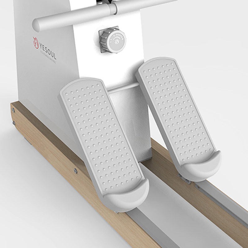 Poze Aparat de vaslit magnetic YESOUL Rowing Machine R10E, White, greutate maxima utilizator 120kg