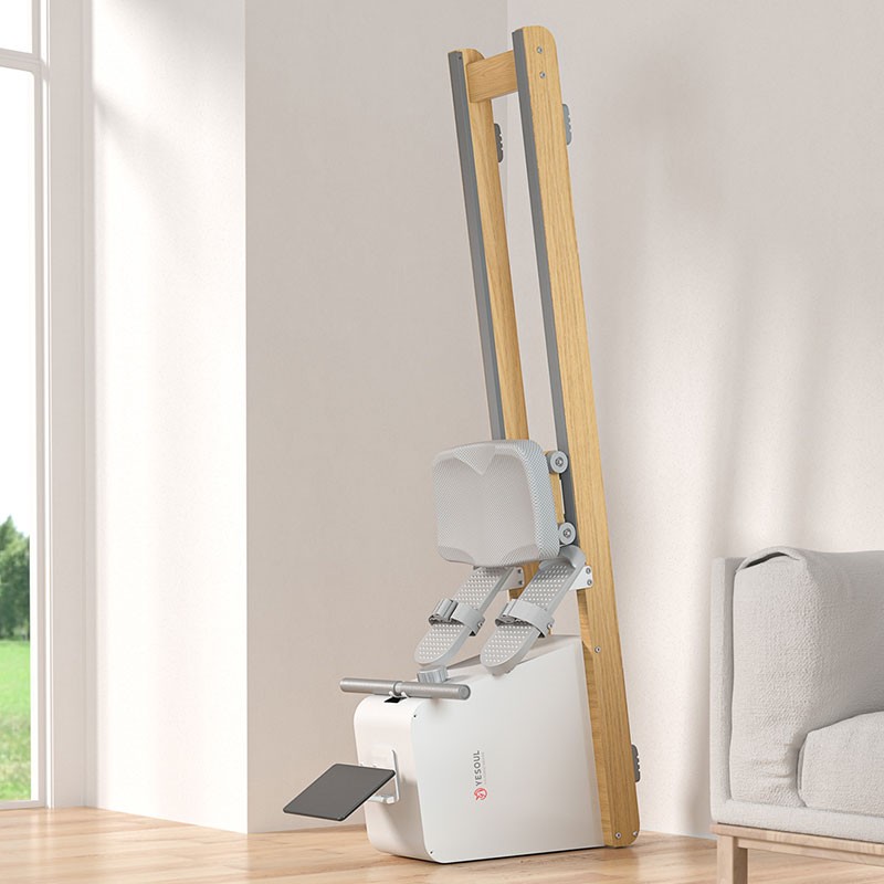 Poze Aparat de vaslit magnetic YESOUL Rowing Machine R10E, White, greutate maxima utilizator 120kg