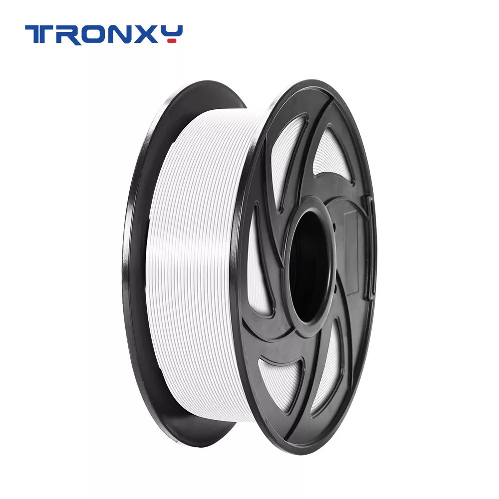 Filament Tronxy PLA Imprimanta 3D, 1.75 mm, 1 kg Negru 1.75 imagine noua tecomm.ro