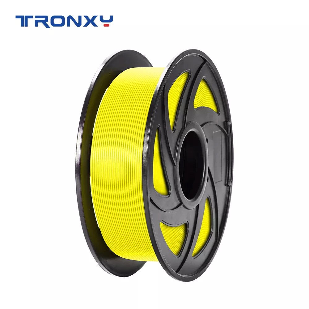 Filament Tronxy PLA Imprimanta 3D, 1.75 mm, 1 kg Negru 1.75 imagine noua tecomm.ro