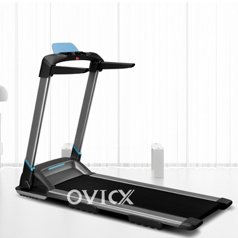 Banda de alergare pliabila OVICX Q2S PLUS, Black, Bluetooth, Viteza 1-14 km/h-Produs resigilat 1-14 imagine noua