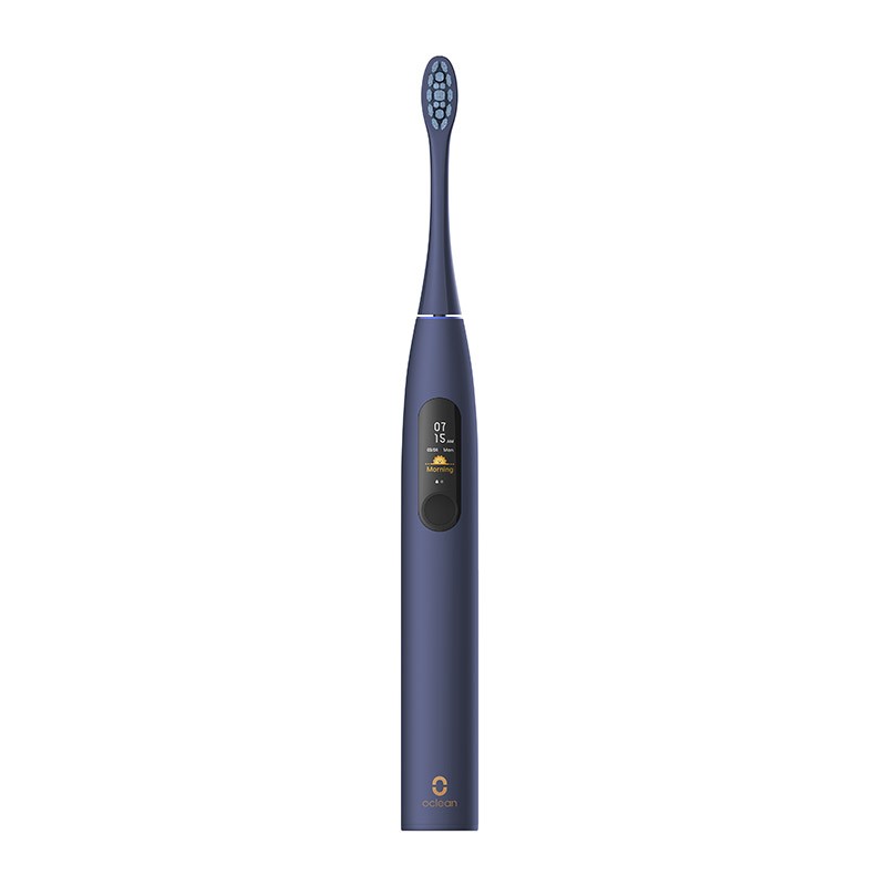 Periuta de dinti electrica inteligenta Oclean X Pro Smart Electric Toothbrush, Navy Blue Blue imagine noua tecomm.ro
