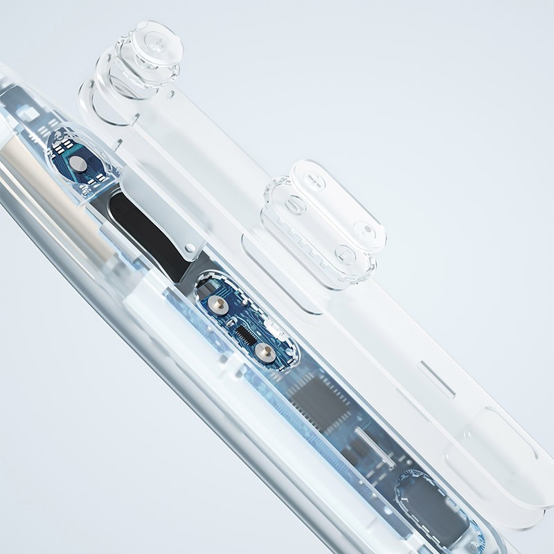 Periuta de dinti electrica Oclean X10 Smart Electric Toothbrush, Ocean Blue, 40.000 RPM, autonomie 60 de zile