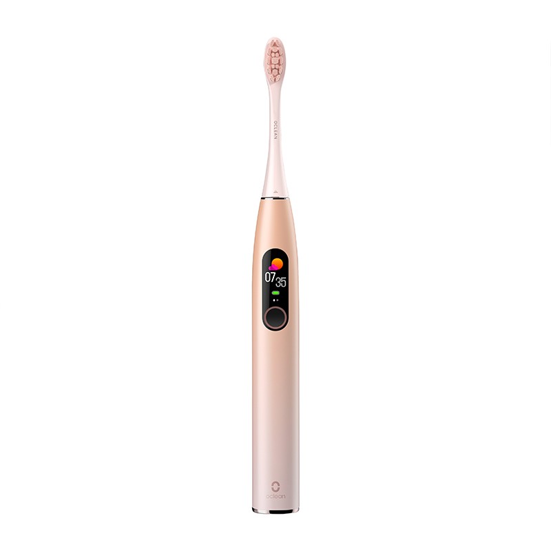 Periuta de dinti electrica inteligenta Oclean X Pro Smart Electric Toothbrush, Sakura Pink dinti imagine noua tecomm.ro