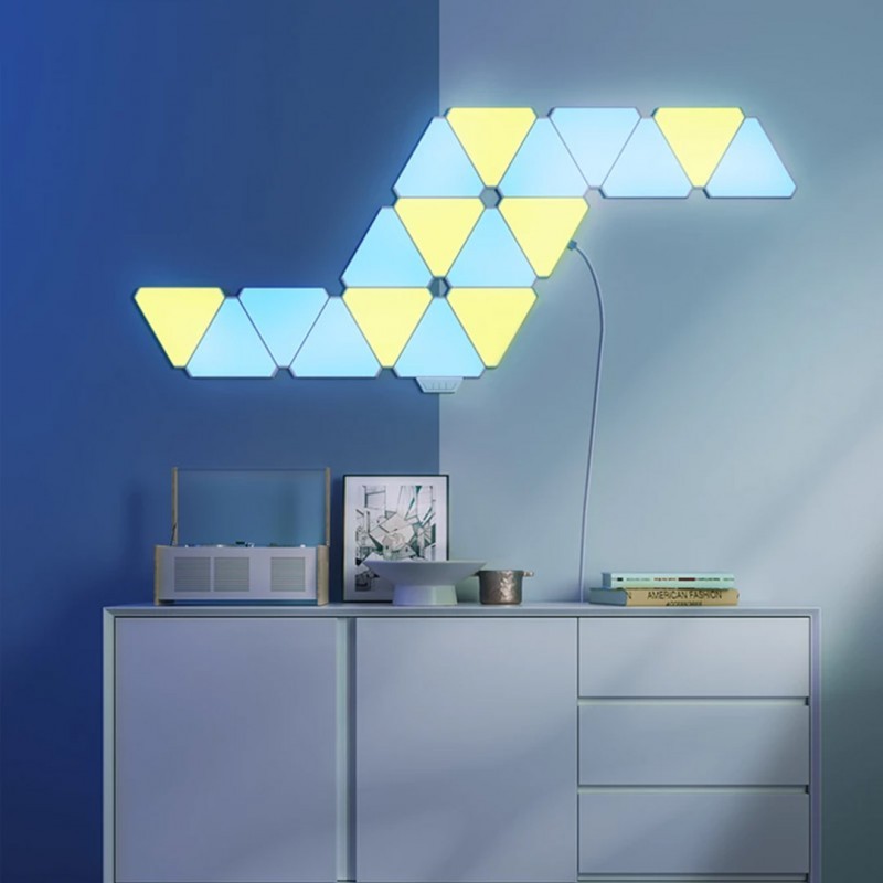 Poze Panouri luminoase modulare inteligente Yeelight Smart Light Panels, LED, RGB, 16 milioane culori