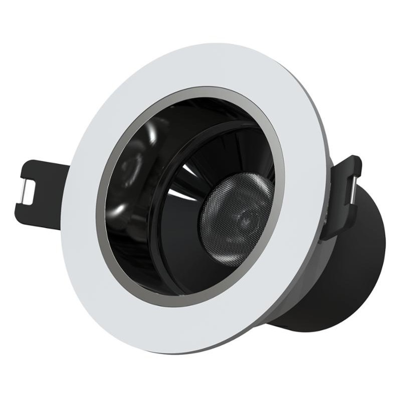 Poze Spot Smart LED Yeelight Mesh Spotlight M2, Dimabil, 350 lm, 2700-6500K, 5W, Control vocal, WiFi, Alb