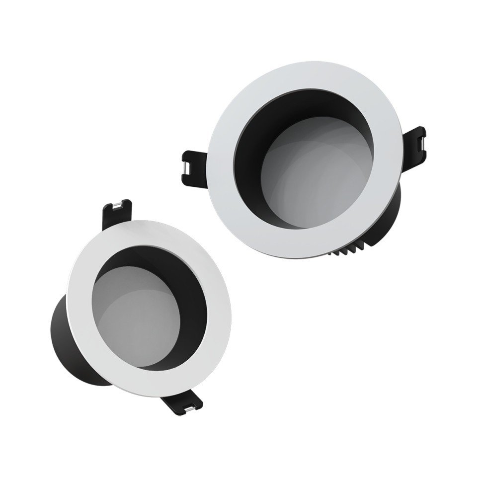 Poze Spot Smart LED Yeelight Mesh Spotlight M2, Dimabil, 350 lm, 2700-6500K, 5W, Control vocal, WiFi, Alb