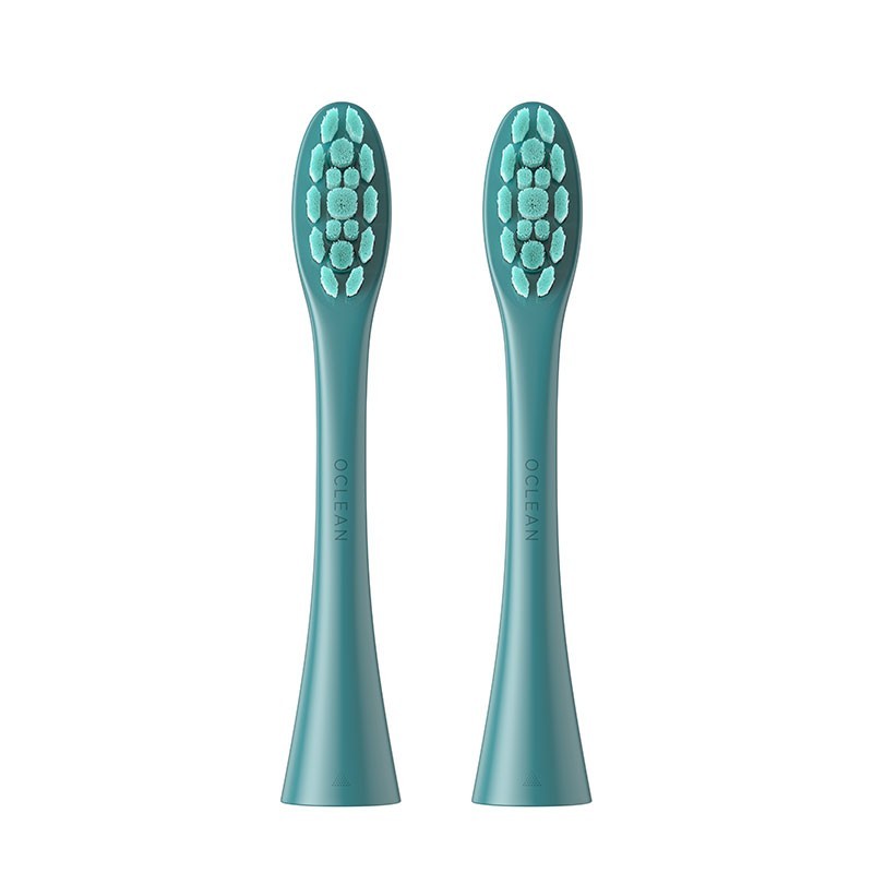 Poze Set 2 capete de schimb Oclean Brush Head PW09 Green pentru periuta Oclean X Pro, F1 Sonic, Flow Sonic, X10