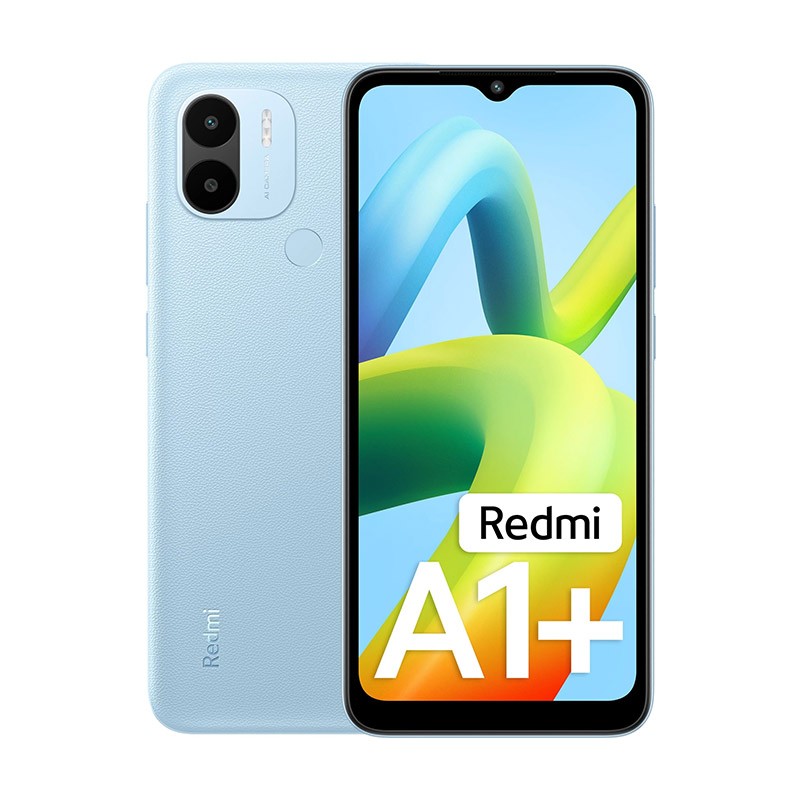 Telefon Redmi A1+, 2GB RAM, 32GB, Light Blue, Dual Sim, Camera Dubla 8 MP, procesor Mediatek MT6761 Helio A22 2GB imagine noua