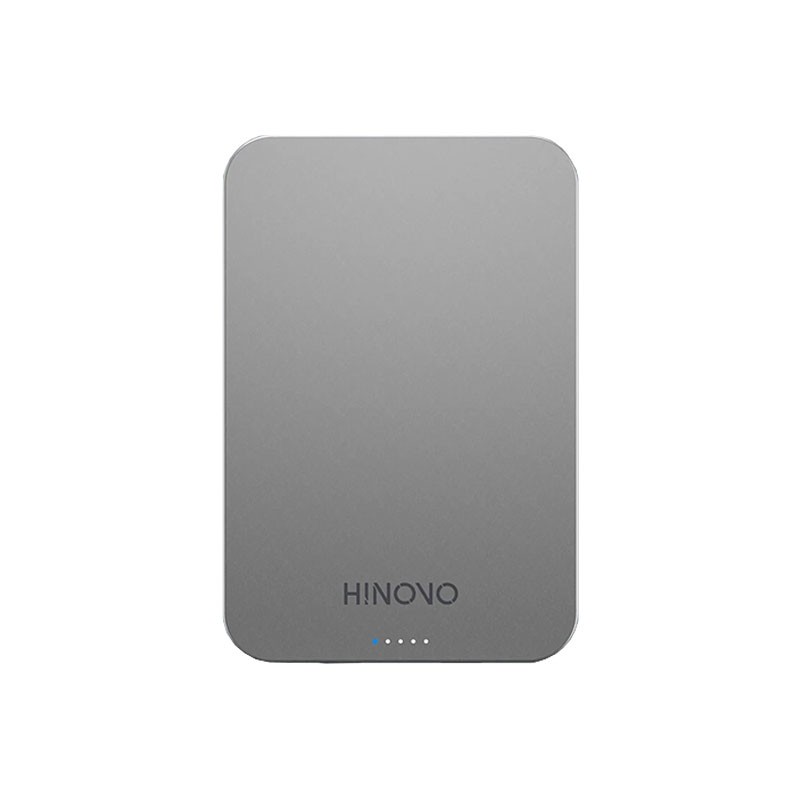 Poze Baterie externa pentru iPhone Hinovo MB1-5000 Magsafe Power Bank 5000mAh, Atasare magnetica, Incarcare Wireless