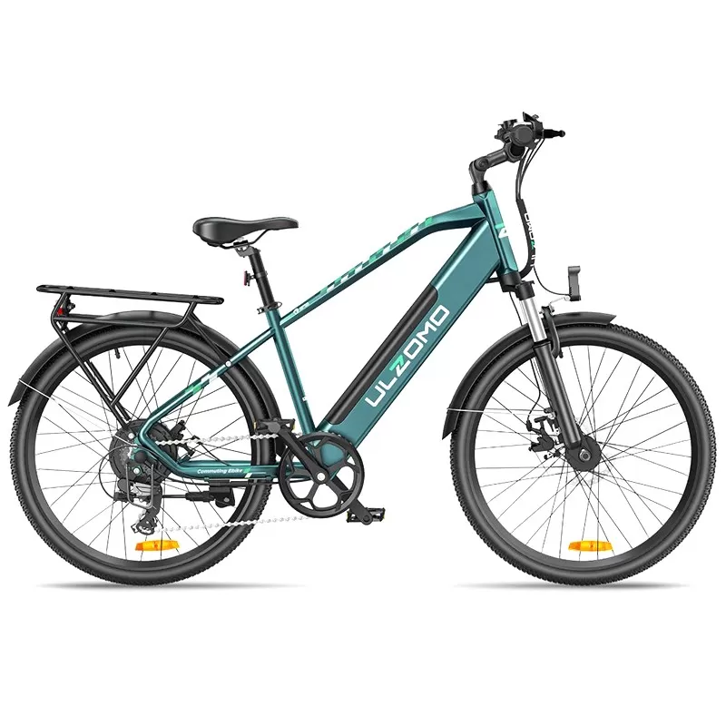Bicicleta electrica Ulzomo Metro 26-Green