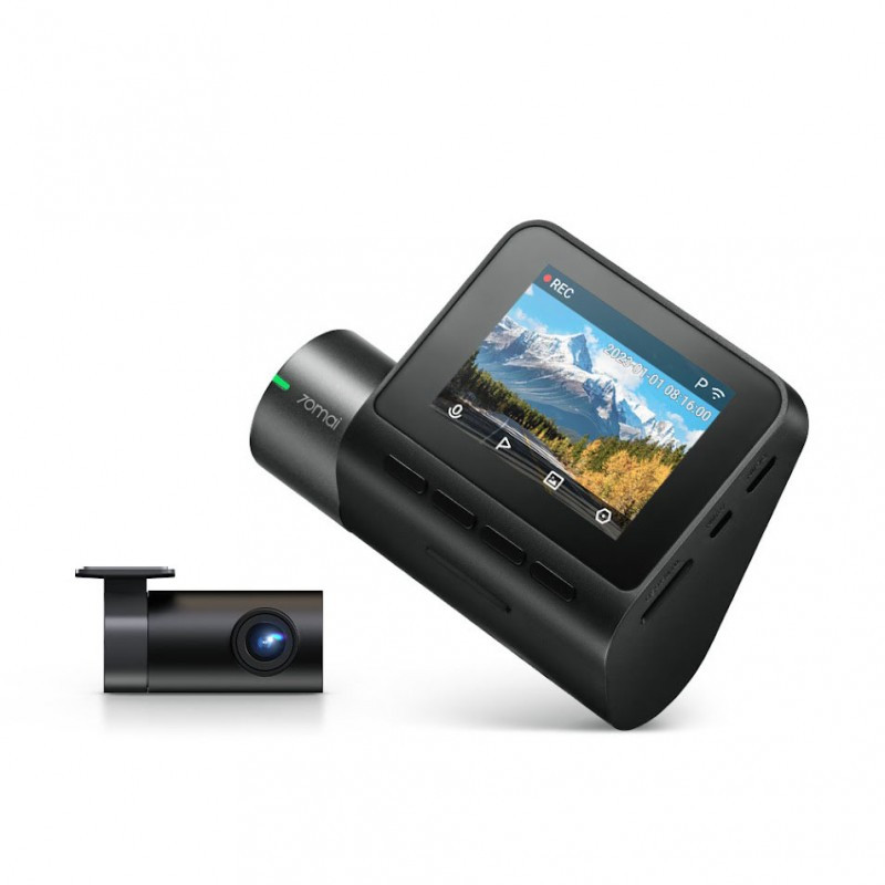 Set Camera auto 70mai Dash Cam A200, Dual Channel recording, inregistrare HDR si camera luneta 70mai RC11