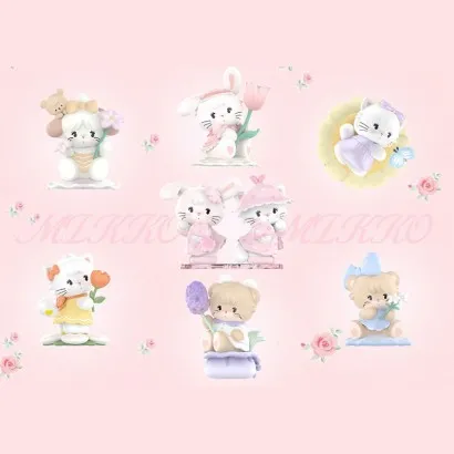 Cutie cu figurina surpriza, seria Mikko Flower Series Blind Box Figure Model