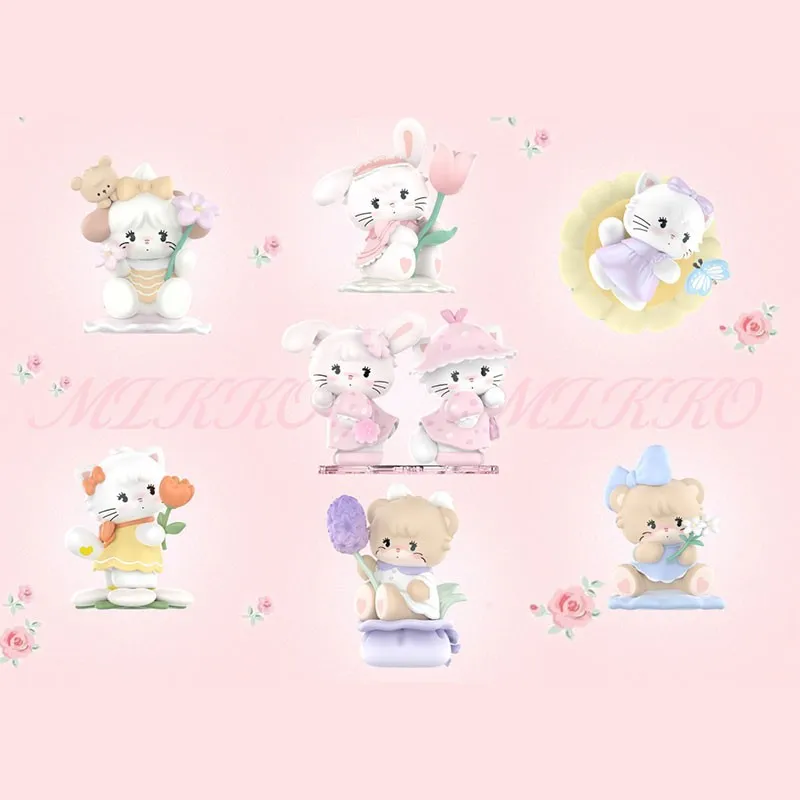 Cutie cu figurina surpriza, seria Mikko Flower Series Blind Box Figure Model