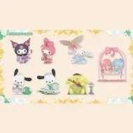 Cutie cu figurina surpriza, seria Sanrio Rhyme Flower Collection Blind Box, Mai multe modele