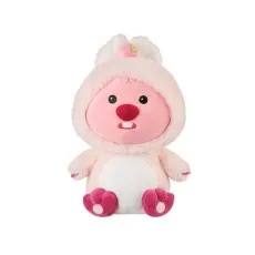 Jucarie de plus, din seria Zanmang Loopy Collection 10" Costume-Changing Plush Toy (Rabbit)