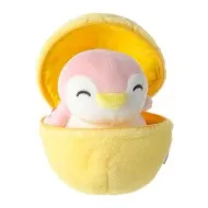 Jucarie de plus MINISO, din seria Fruit Series Penguin Plush Toy Surprise Ball(Pineapple)