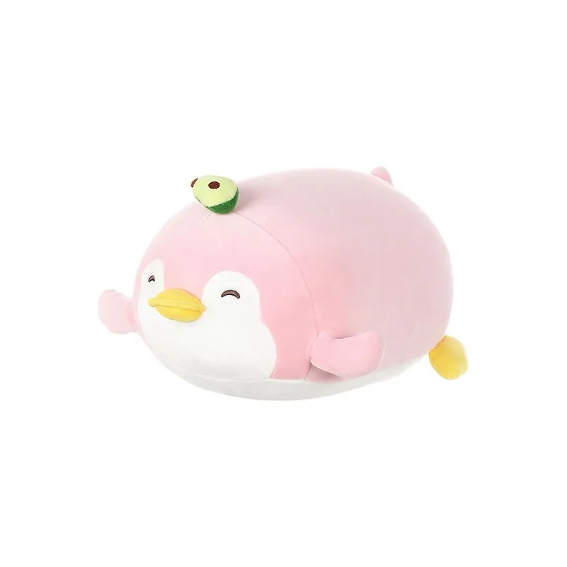 Jucarie de plus MINISO Lying Penguin Plush Toy(Avocado)