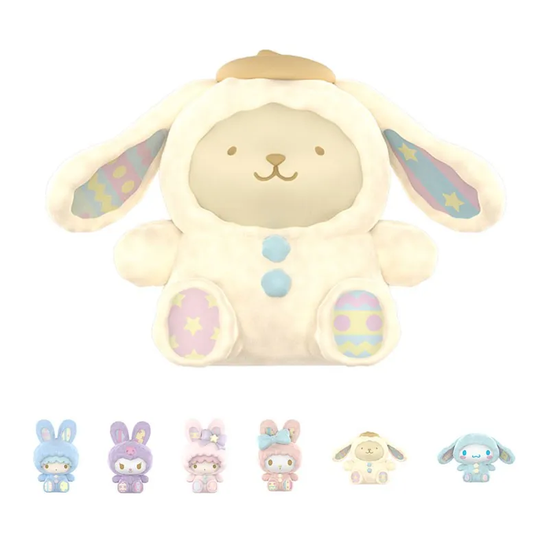 Cutie cu figurina surpriza, seria Sanrio (iepure) Characters Rabbit Series Flock Blind Box Figure Model
