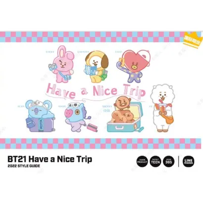 Cutie cu figurina surpriza MINISO, seria BT21 Travel Diary Series Surprise Box