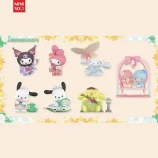 Cutie cu figurina surpriza, seria Sanrio Rhyme Flower Collection Blind Box, Mai multe modele