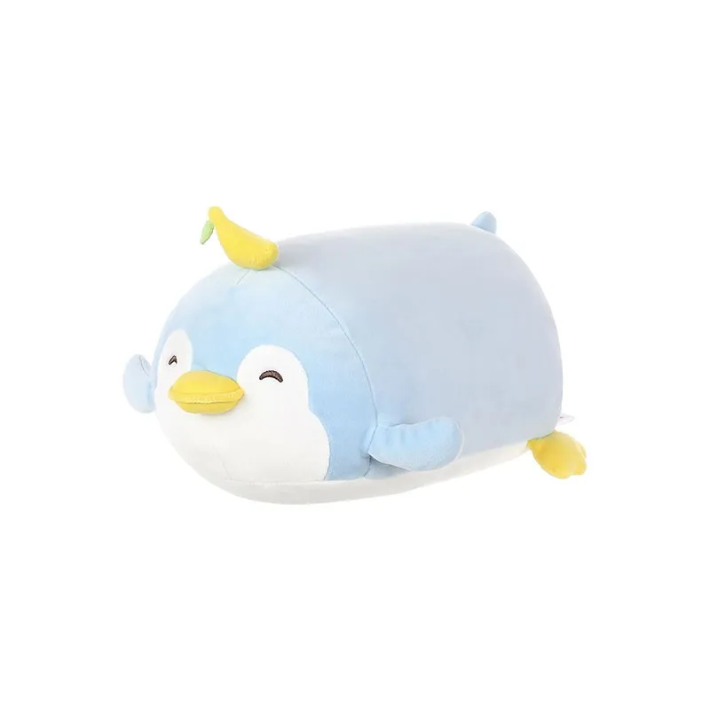Jucarie de plus MINISO Lying Penguin Plush Toy(Banana)