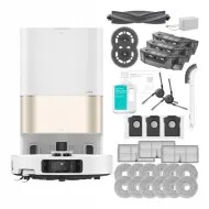 Aspirator robot cu mop Dreame X40 Ultra Complete, 12.000Pa, 6.400mAh, 200 min, AI RGB+3D mapping, statie colectare inteligenta