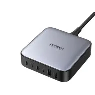 Incarcator rapid UGREEN GaN 200W Desktop Charger + cablu USB-C, 4x USB-C, 2x USB-A, Gri #1