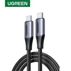 Cablu de incarcare si date UGREEN USB 3.2 Gen 2, UBS-C la USB-C, 1 m, Negru Geekmall #1
