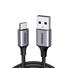 Cablu de incarcare si date UGREEN USB-A la USB-C, 2 m, Geekmall #1