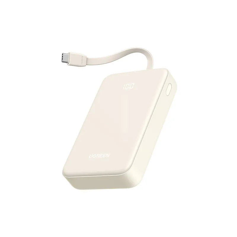 Baterie externa UGREEN Power Bank PB505, 20000mAh, 22.5W, cablu tip C incorporat Geekmall #1