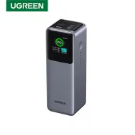 Baterie externa UGREEN 25000mAh 200W Fast Charging Power Bank PB722, 25000mAh, 200W, Ecran digital inteligent, Gri Geekmall #2
