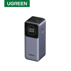 Baterie externa UGREEN 12000mAh 100W Fast Charging Power Bank PB724, 100W, Ecran digital LCD, Gri Geekmall #1
