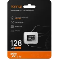 Card de memorie 70mai 128GB, microSDXC, Class 10, V30, UHS-I U3, pana la 100MB/s pentru camera auto Omni X800 Dash Cam #3