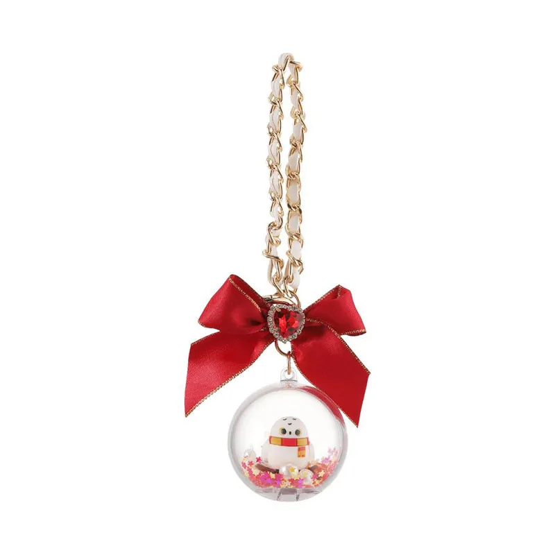 Breloc forma glob Hedwigt, seria MINISO Harry Potter Geekmall #1