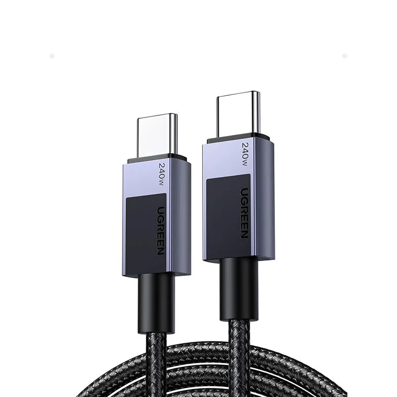 Cablu de date si incarcare UGREEN USB-C to USB-C PD 3.1 Geekmall #1